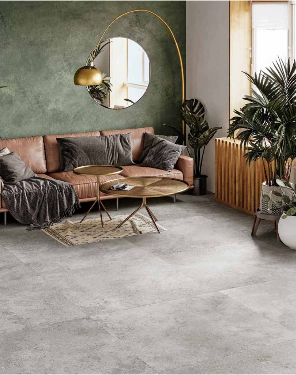 Colosseo Plus Grigio 61x61 cm Rettificato