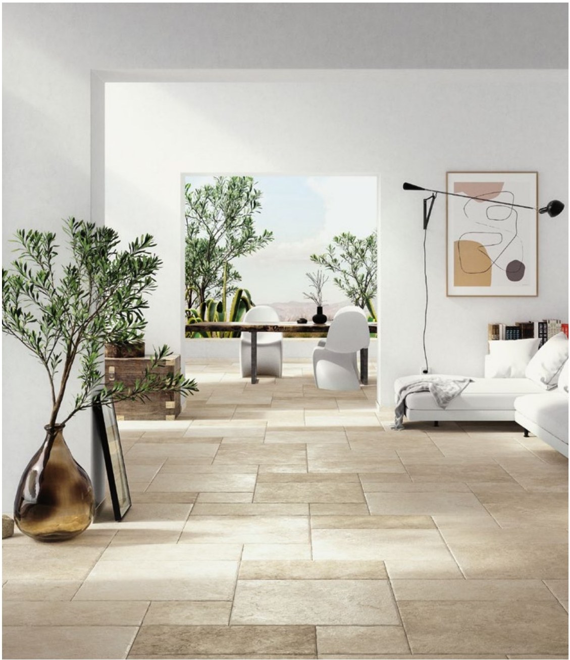 La Leccese Leccese Almond 30,4x61 cm Rettificato bordo mosso outdoor (R-BM)
