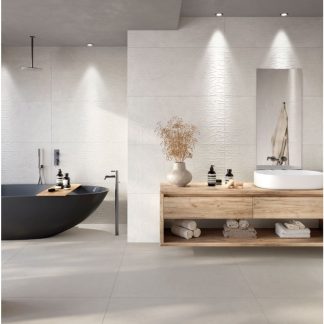 Le Resine Resina Bianco 61x122,2 cm Relievo