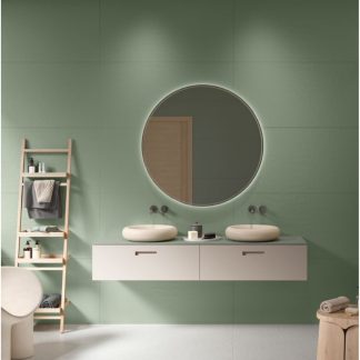 Le Resine Monochrome Resina Monochrome Verde 61x122,2 cm