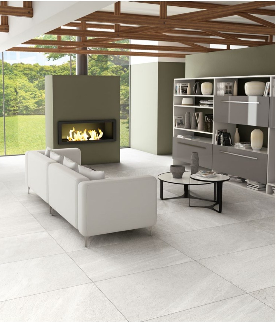 Limestone Ice 61x61 cm C2O