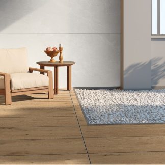 Natura Frassino 61x61 cm C2O intreccio (spessorato outdoor)