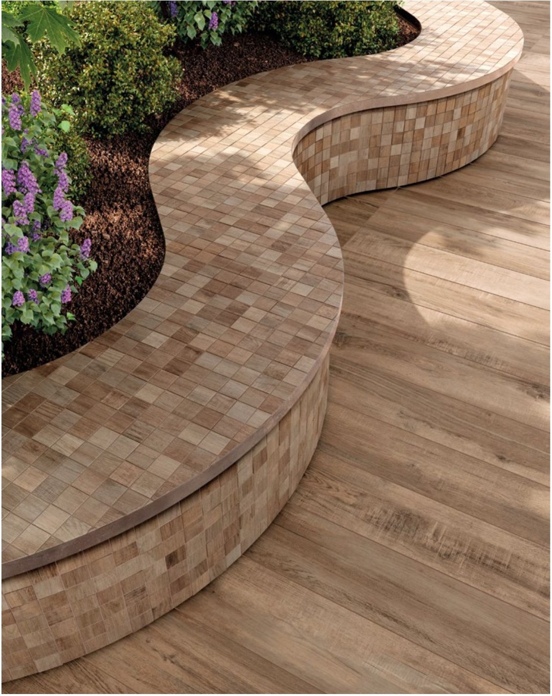 North Wind Brown 20,2x122,2 cm Naturale rettificato outdoor