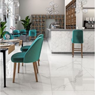 White Marble Statuario 61x122,2 cm Soft